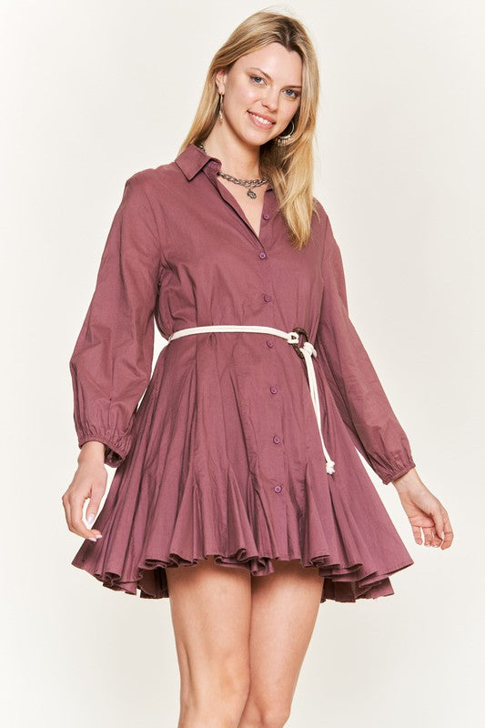 Navy Breeze Mini Dress