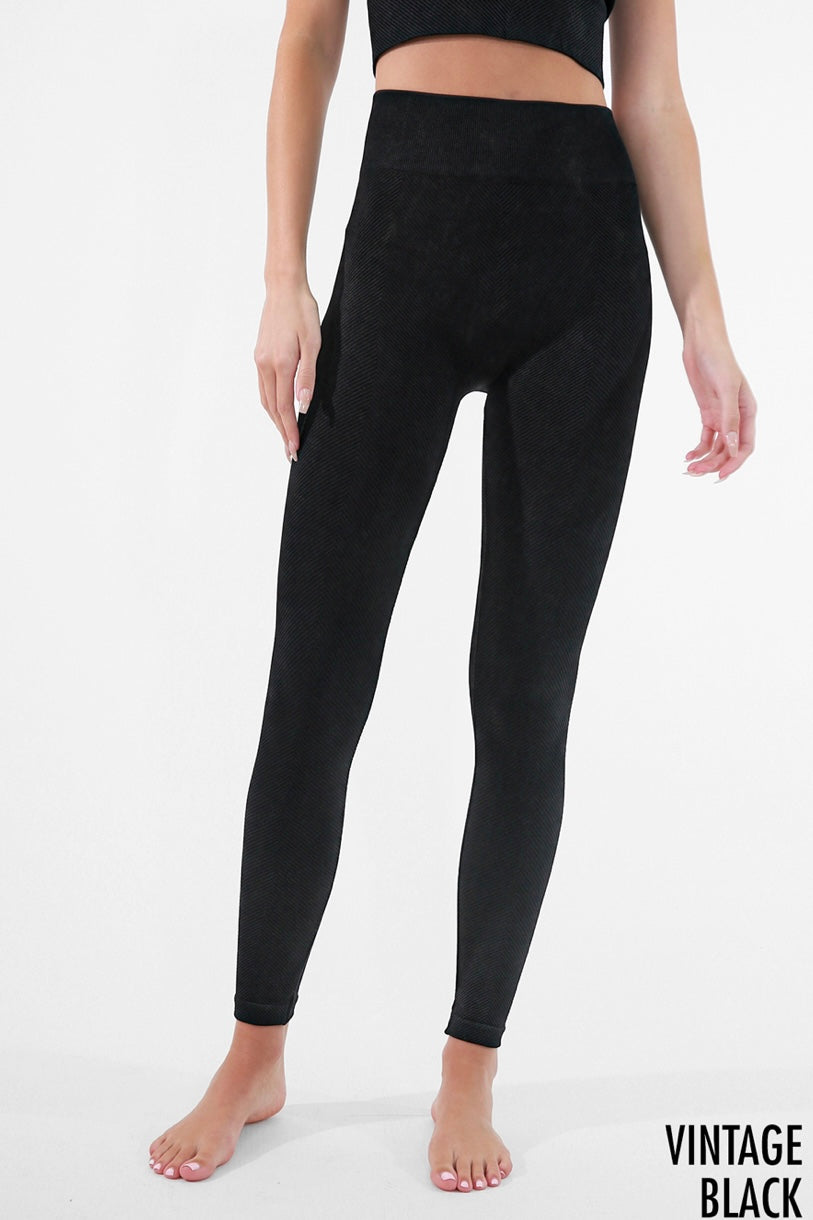 Chevron High Waist Leggings