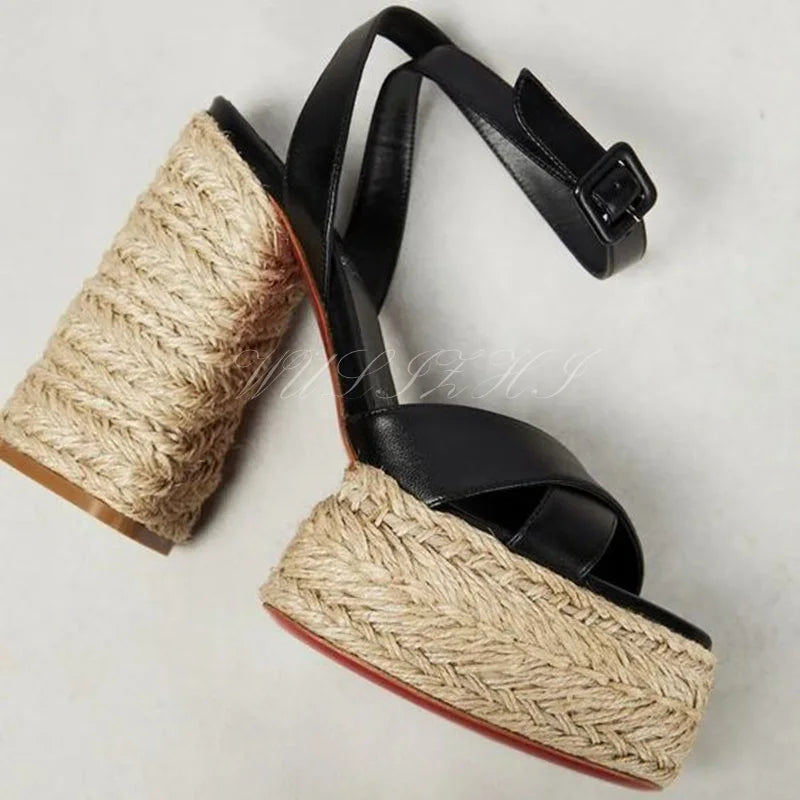 KNOT ESPADRILLE WEDGES