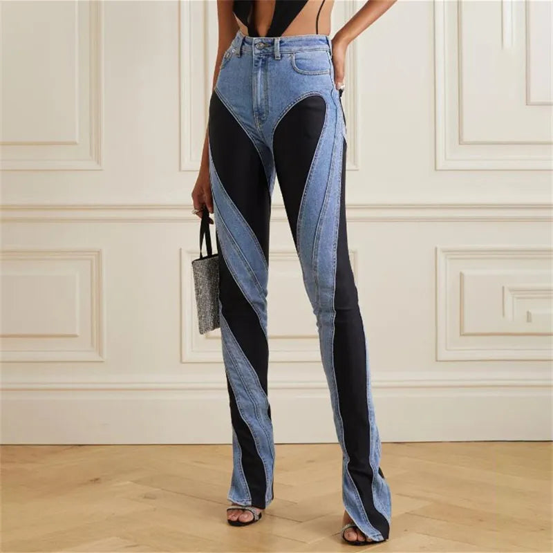 Sleek Illusion High-Waist Jeans