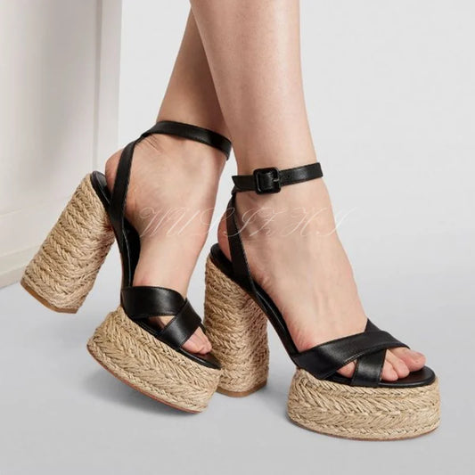 KNOT ESPADRILLE WEDGES