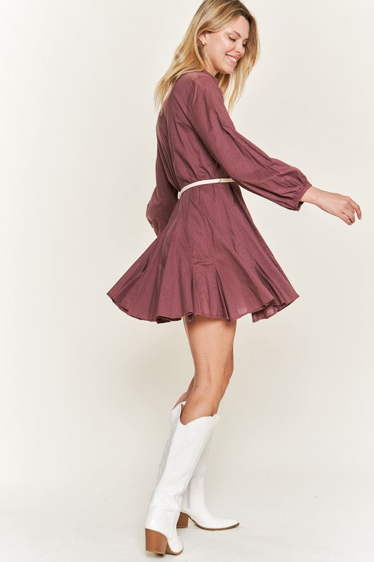 Navy Breeze Mini Dress