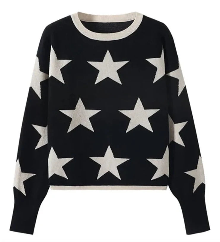 Starry Comfort Knit Sweater