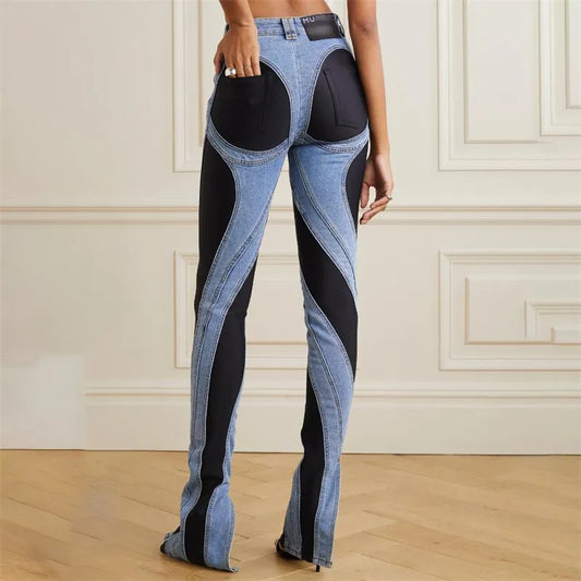 Sleek Illusion High-Waist Jeans