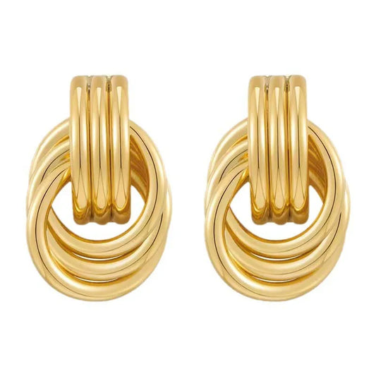 Twisted Stud Earrings