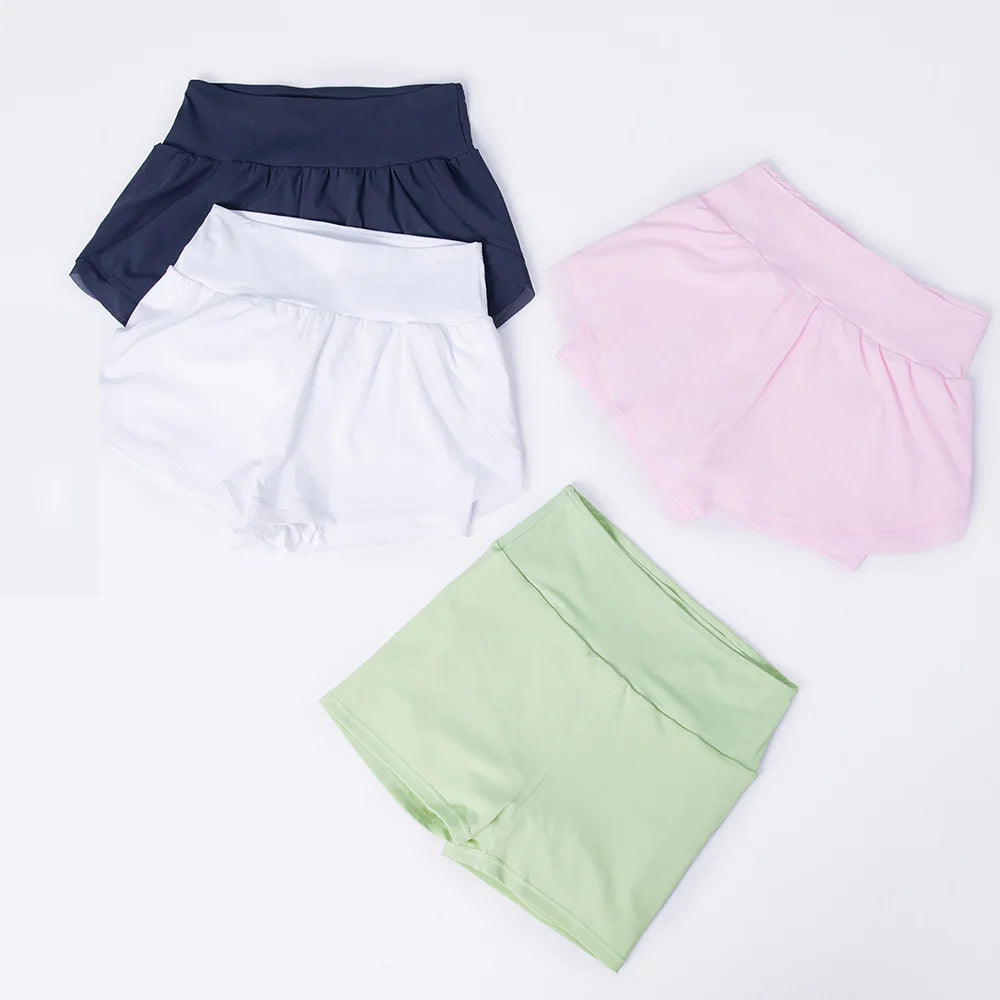Breeze Athletic Mid-Rise Shorts