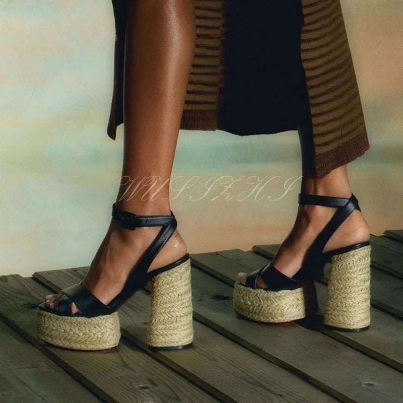 KNOT ESPADRILLE WEDGES