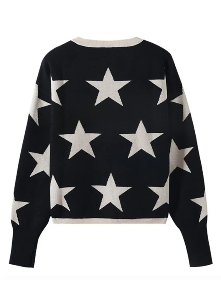 Starry Comfort Knit Sweater
