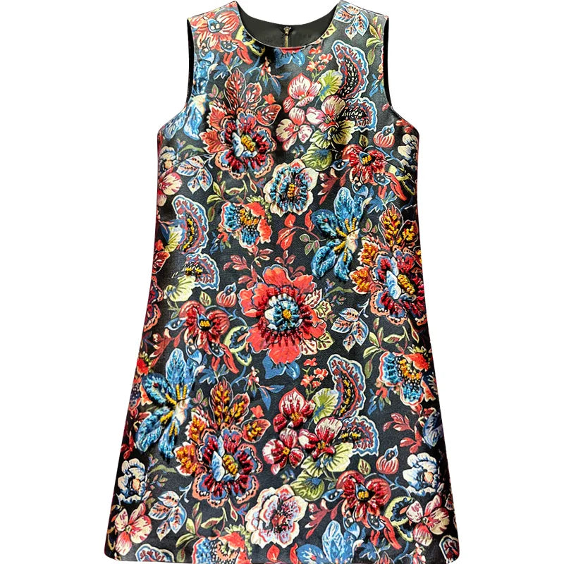 Floral Fiesta Shift Dress