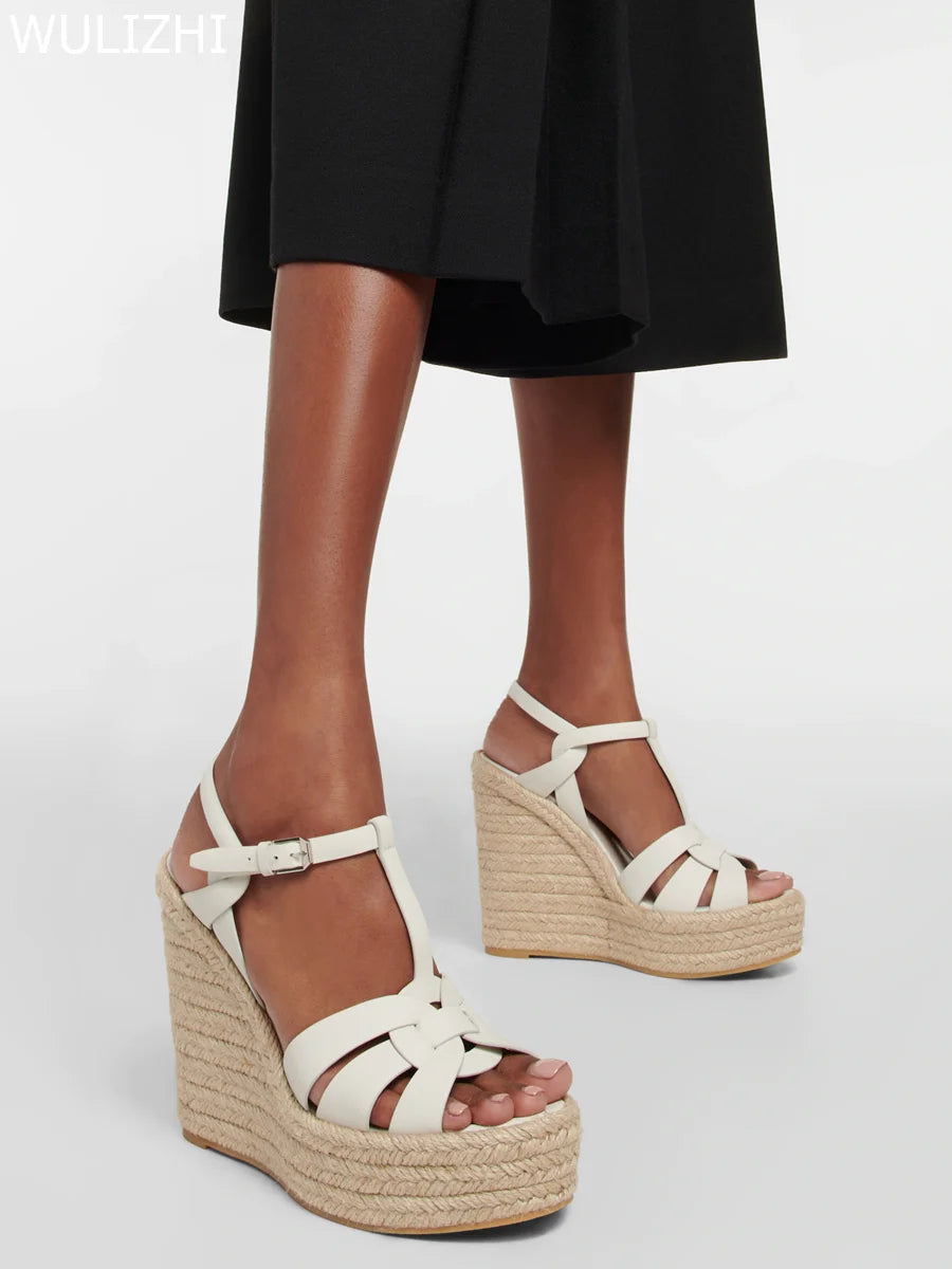 Cloud Nine Strappy Wedges